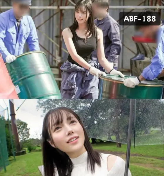 ABF-188 Eng Sub. Stuck in a factory surrounded by guys. Suzumori Remu